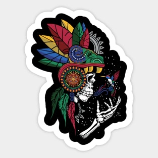 Leyenda Maya del Colibri Sticker